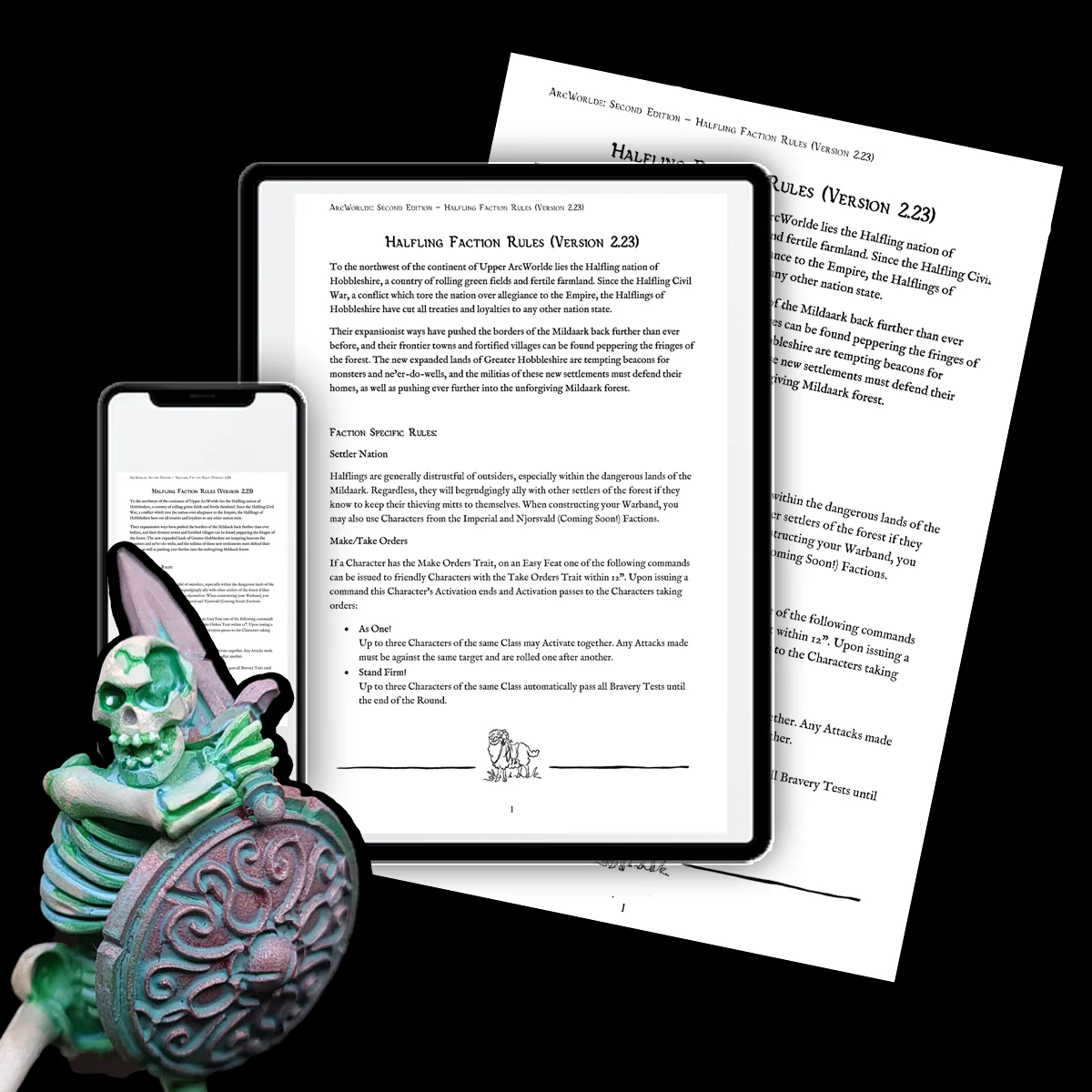 ArcWorlde Faction Rules Downloads